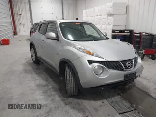 2013 Nissan Juke S with VIN JN8AF5MV1DT212355, listed as a IAAI auction lot 41314483 with 96,977 mi miles. Bid and sale history available at carsss.com. Image 1.