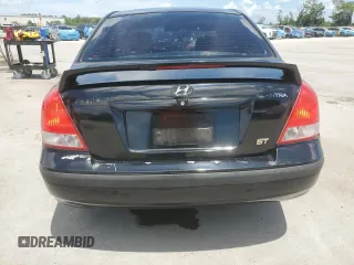 2003 Hyundai Elantra GLS with VIN KMHDN45D03U500898, listed as a Copart auction lot 61473825 with 127,252 mi miles and Salvage title. Bid and sale history available at DreamBid. Image 6.