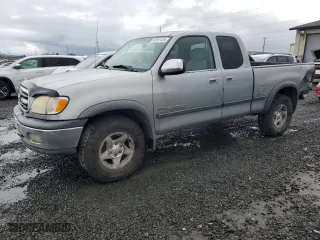 2002 Toyota Tundra SR5 with VIN 5TBBT44102S238756, listed as a Copart auction lot 48167535 with 252,665 mi miles and Salvage Title. Bid and sale history available at carsss.com. Image 1.