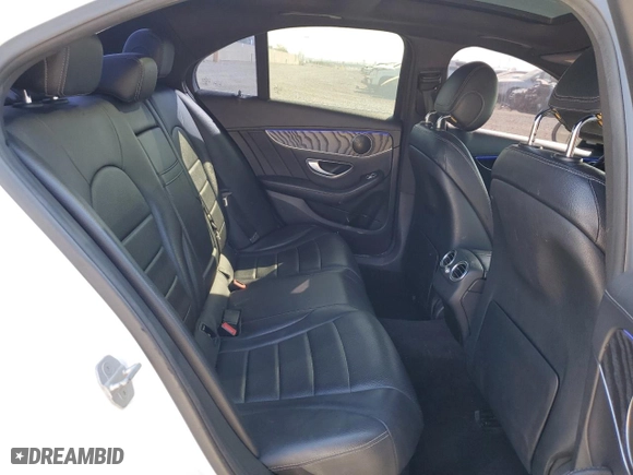 2015 Mercedes-Benz C-Class C 300 with VIN 55SWF4JB3FU056653, listed as a Copart auction lot 46859795 with 150,607 mi miles and Salvage Title. Bid and sale history available at carsss.com. Image 10.