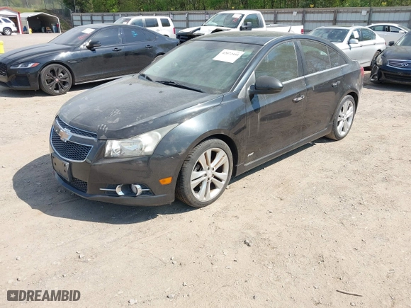 2012 Chevrolet Cruze LTZ with VIN 1G1PH5SC9C7272191, listed as a IAAI auction lot 42072441 with 150,080 mi miles. Bid and sale history available at carsss.com. Image 2.