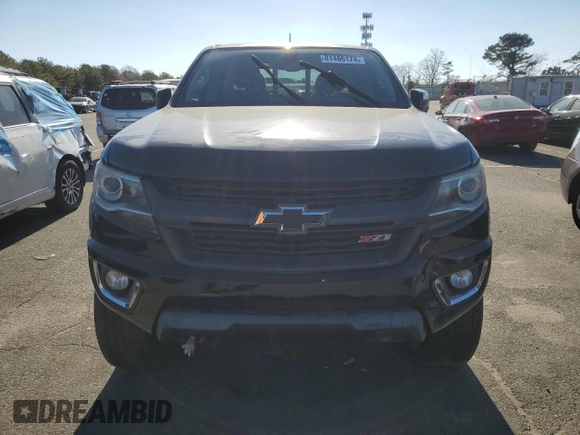 2017 Chevrolet Colorado 2WD Z71 with VIN 1GCGSDEN0H1328741, listed as a Copart auction lot 81466174 with Not provided miles and Salvage title. Bid and sale history available at DreamBid. Image 5.