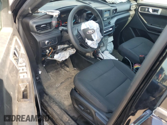 2022 Ford Police Interceptor Utility z VIN 1FM5K8AB4NGA50487, wystawiony jako Copart lot #54293475 z przebiegiem 61 510 mil mil oraz Szkoda całkowita • Salvage title. Historia ofert i sprzedaży dostępna na DreamBid. Obrazek 8.