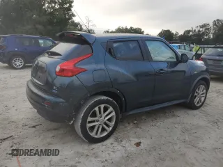 2013 Nissan Juke SV with VIN JN8AF5MR0DT204086, listed as a Copart auction lot 50861785 with 129,735 mi miles and Non Repairable. Bid and sale history available at carsss.com. Image 3.