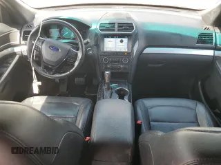 2017 Ford Explorer XLT with VIN 1FM5K8D84HGB59052, listed as a Copart auction lot 53406145 with 107,031 mi miles and Salvage Title. Bid and sale history available at carsss.com. Image 8.