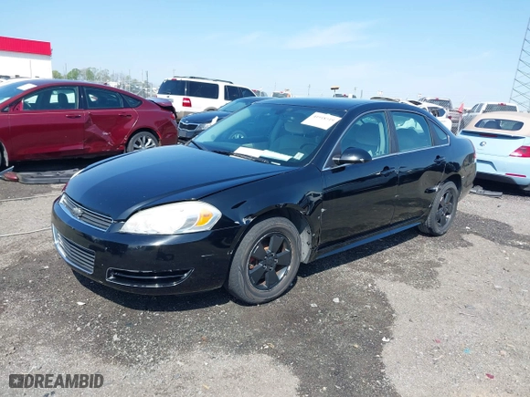 2009 Chevrolet Impala 3.5L LT with VIN 2G1WT57K691190757, listed as a IAAI auction lot 41918319 with 147,874 mi miles. Bid and sale history available at carsss.com. Image 17.