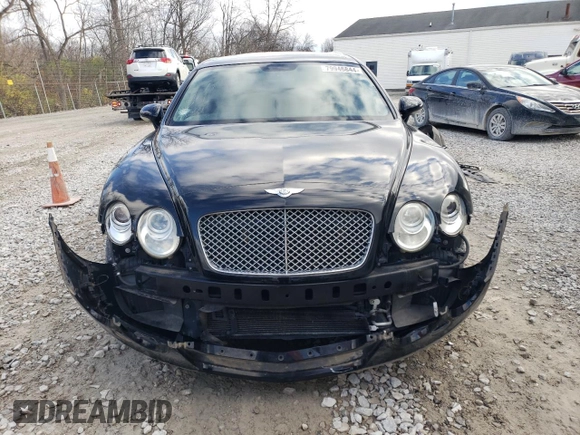 2008 Bentley Flying Spur with VIN SCBBR93W48C054384, listed as a Copart auction lot 79946844 with 43,759 mi miles and Salvage Title. Bid and sale history available at DreamBid. Image 5.
