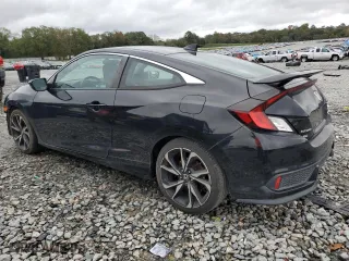 2018 Honda Civic Si Coupe with VIN 2HGFC3A59JH754445, listed as a Copart auction lot 81126934 with 148,188 mi miles and Salvage Title. Bid and sale history available at carsss.com. Image 2.