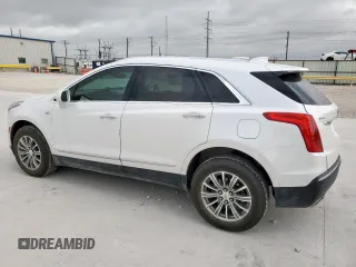 2017 Cadillac XT5 Luxury FWD with VIN 1GYKNBRS5HZ131517, listed as a Copart auction lot 60605595 with 130,522 mi miles and Clean title. Bid and sale history available at DreamBid. Image 2.