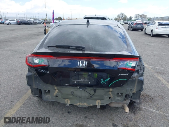 2023 Honda Civic Sport with VIN 19XFL2H82PE021151, listed as a IAAI auction lot 41943345 with 55,679 mi miles and . Bid and sale history available at DreamBid. Image 17.