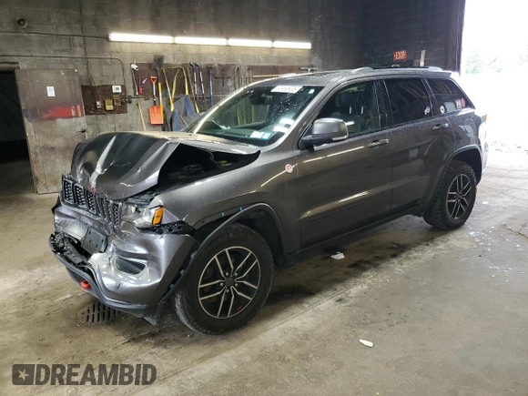 2018 Jeep Grand Cherokee Trailhawk with VIN 1C4RJFLG5JC504494, listed as a Copart auction lot 62953935 with 84,392 mi miles and Salvage title. Bid and sale history available at DreamBid. Image 1.