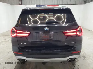 2024 BMW X3 xDrive30i with VIN 5UX53DP03R9T88438, listed as a Copart auction lot 52167265 with 30,466 mi miles and Clean Title. Bid and sale history available at carsss.com. Image 6.