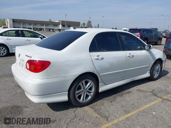 2003 Toyota Corolla CE with VIN 1NXBR32E83Z004668, listed as a IAAI auction lot 42088749 with 223,704 mi miles and . Bid and sale history available at DreamBid. Image 4.