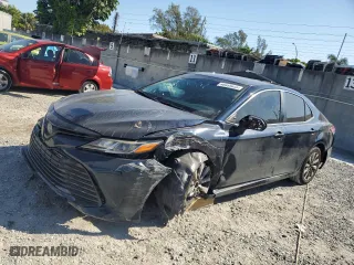 2019 Toyota Camry LE with VIN 4T1B11HK0KU798718, listed as a Copart auction lot 48959035 with 68,568 mi miles and Non Repairable. Bid and sale history available at carsss.com. Image 1.