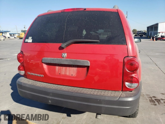 2006 Dodge Durango SXT with VIN 1D4HD38K46F140172, listed as a Copart auction lot 76896964 with Not provided miles and Salvage title. Bid and sale history available at DreamBid. Image 6.