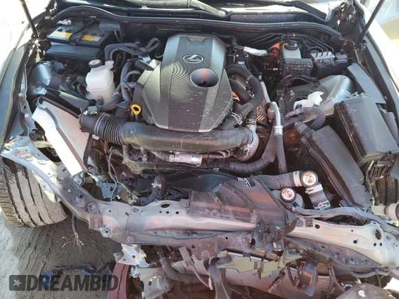 2021 Lexus IS 300 with VIN JTHAA1D22M5115970, listed as a Copart auction lot 44426264 with 24,432 mi miles and Non repairable. Bid and sale history available at DreamBid. Image 12.