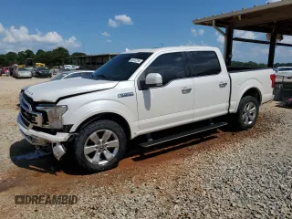 2018 Ford F-150 XL with VIN 1FTEW1EG4JFC51537, listed as a Copart auction lot 64647295 with 164,195 mi miles and Clean title. Bid and sale history available at DreamBid. Image 1.
