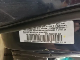 1998 Subaru Legacy Outback with VIN 4S3BG6850W7601142, listed as a Copart auction lot 57319505 with 227,489 mi miles and Salvage title. Bid and sale history available at DreamBid. Image 13.