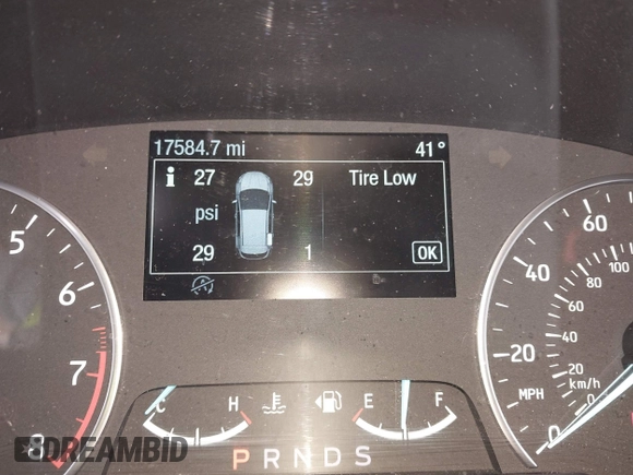 2018 Ford EcoSport SE with VIN MAJ6P1UL8JC190197, listed as a IAAI auction lot 40958854 with 17,584 mi miles. Bid and sale history available at carsss.com. Image 7.