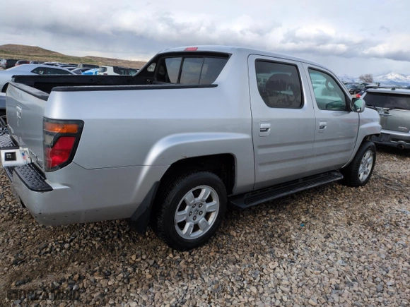 2007 Honda Ridgeline RTS with VIN 2HJYK16457H536506, listed as a Copart auction lot 49179315 with 235,587 mi miles and Salvage Title. Bid and sale history available at carsss.com. Image 3.