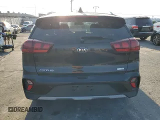 2021 Kia Niro LX with VIN KNDCB3LC5M5471746, listed as a Copart auction lot 43034005 with 43,884 mi miles and Salvage Title. Bid and sale history available at carsss.com. Image 6.