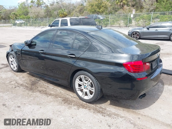 2013 BMW 5 Series 528i with VIN WBAXG5C51DDY33333, listed as a IAAI auction lot 41685179 with 94,936 mi miles and . Bid and sale history available at carsss.com. Image 3.
