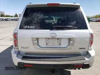2007 Honda Pilot EX-L with VIN 5FNYF18557B013183, listed as a Copart auction lot 54945045 with 183,188 mi miles and Salvage Title. Bid and sale history available at DreamBid. Image 6.