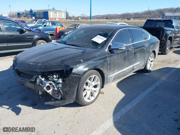 2014 Chevrolet Impala LTZ with VIN 2G1155S31E9105694, listed as a IAAI auction lot 41414595 with 128,828 mi miles. Bid and sale history available at carsss.com. Image 18.