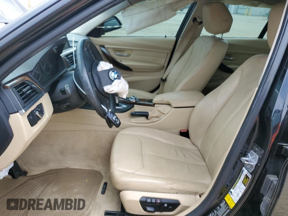2013 BMW 3 Series 328i xDrive with VIN WBA3B5G55DNS03333, listed as a Copart auction lot 56984735 with Not provided miles and Clean title. Bid and sale history available at DreamBid. Image 7.
