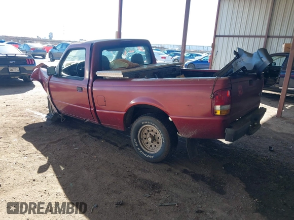1997 Ford Ranger XLT with VIN 1FTCR10AXVUB05405, listed as a IAAI auction lot 41482900 with 220,026 mi miles. Bid and sale history available at carsss.com. Image 3.