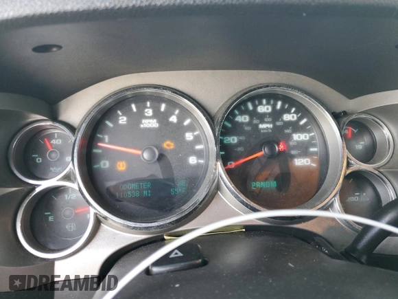 2011 Chevrolet Silverado 1500 LT with VIN 3GCPCSE00BG176118, listed as a Copart auction lot 48958465 with 110,538 mi miles and Salvage Title. Bid and sale history available at DreamBid. Image 9.