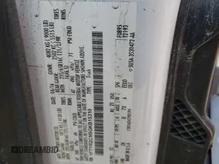 2016 Ford Transit Cargo z VIN 1FTYR2CM5GKB15310, wystawiony jako Copart lot #59266185 z przebiegiem 64 352 mil mil oraz Tytuł czysty. Historia ofert i sprzedaży dostępna na DreamBid. Obrazek 13.