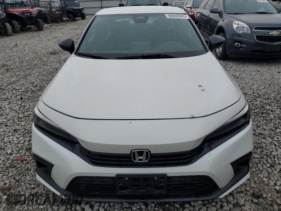 2024 Honda Civic Sedan Sport with VIN 2HGFE2F58RH519463, listed as a Copart auction lot 50948945 with 6,964 mi miles and Salvage Title. Bid and sale history available at carsss.com. Image 5.
