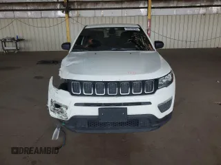 2019 Jeep Compass Sport with VIN 3C4NJCAB9KT613809, listed as a Copart auction lot 55536295 with 110,625 mi miles and Salvage title. Bid and sale history available at DreamBid. Image 5.
