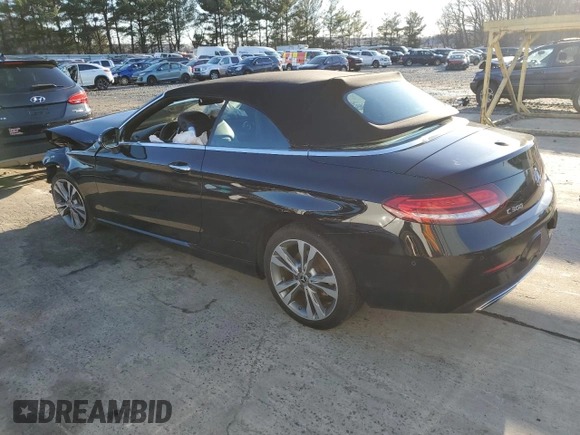 2019 Mercedes-Benz C 300 with VIN WDDWK8EB7KF784230, listed as a Copart auction lot 83780674 with Not provided miles and Salvage title. Bid and sale history available at DreamBid. Image 2.