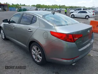 2013 Kia Optima LX with VIN 5XXGM4A77DG161195, listed as a IAAI auction lot 42241468 with 291,814 mi miles and . Bid and sale history available at carsss.com. Image 3.