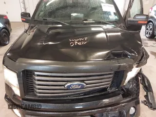 2012 Ford F-150 XL with VIN 1FTFX1EF8CFA73434, listed as a IAAI auction lot 40370165 with 128,733 mi miles. Bid and sale history available at carsss.com. Image 10.