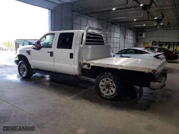 2008 Ford Super Duty F-250 SRW XL with VIN 1FTSW21578EE48070, listed as a Copart auction lot 75602054 with 222,574 mi miles and Salvage Title. Bid and sale history available at carsss.com. Image 2.