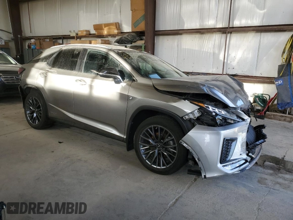 2020 Lexus RX 450h F Sport Performance z VIN 2T2YGMDA7LC044155, wystawiony jako Copart lot #78403684 z przebiegiem 165 656 mil mil oraz Szkoda całkowita • Salvage title. Historia ofert i sprzedaży dostępna na DreamBid. Obrazek 4.