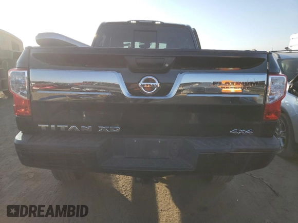 2016 Nissan Titan XD Platinum Reserve with VIN 1N6BA1F40GN506668, listed as a Copart auction lot 76357204 with 89,839 mi miles and Salvage Title. Bid and sale history available at carsss.com. Image 6.