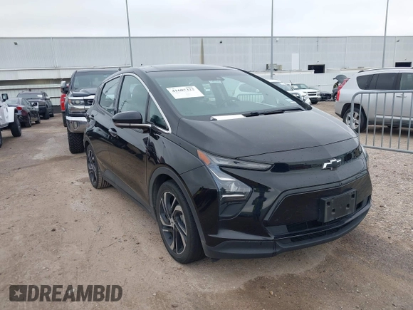 2023 Chevrolet Bolt EV 2LT z VIN 1G1FX6S02P4143467, wystawiony jako IAAI lot #41607322 z przebiegiem 95 398 mil mil oraz . Historia ofert i sprzedaży dostępna na DreamBid. Obrazek 1.