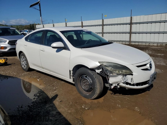 2011 Mazda Mazda6 i Sport with VIN 1YVHZ8BH0B5M13983, listed as a Copart auction lot 49128975 with 189,334 mi miles and Salvage Title. Bid and sale history available at carsss.com. Image 4.