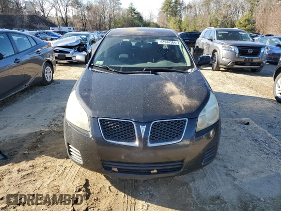 2009 Pontiac Vibe w/1SA with VIN 5Y2SL67859Z464537, listed as a Copart auction lot 83244364 with 186,892 mi miles and Clean Title. Bid and sale history available at carsss.com. Image 5.