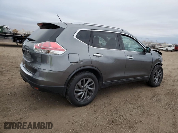 2016 Nissan Rogue SV with VIN 5N1AT2MT6GC824326, listed as a Copart auction lot 88476785 with 70,111 mi miles and Salvage Title. Bid and sale history available at carsss.com. Image 3.