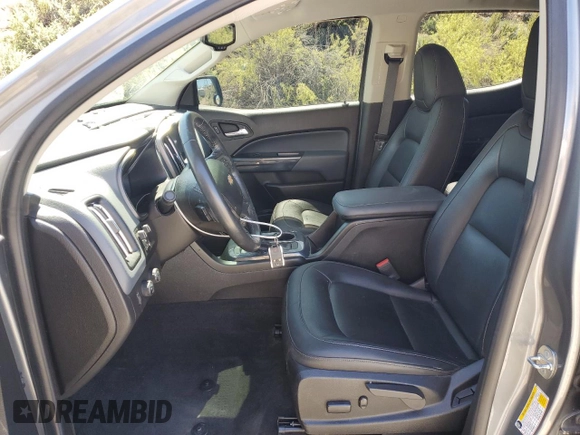 2018 Chevrolet Colorado 4WD Z71 with VIN 1GCGTDEN7J1283266, listed as a Copart auction lot 57833615 with 58,563 mi miles and Salvage title. Bid and sale history available at DreamBid. Image 7.