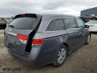 2016 Honda Odyssey SE with VIN 5FNRL5H32GB122591, listed as a Copart auction lot 49911955 with 95,619 mi miles and Salvage Title. Bid and sale history available at carsss.com. Image 3.