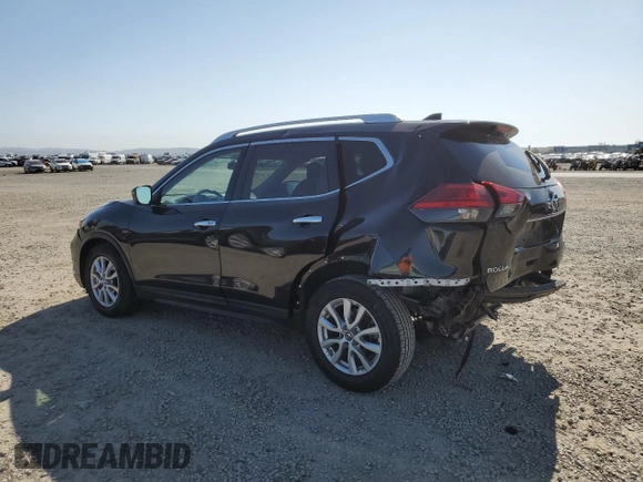 2017 Nissan Rogue SV with VIN KNMAT2MT5HP512481, listed as a Copart auction lot 52442485 with 93,264 mi miles and Salvage Title. Bid and sale history available at carsss.com. Image 2.