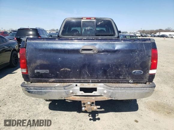 2000 Ford F-150 XL with VIN 1FTRX18W0YKB06899, listed as a Copart auction lot 46170175 with 252,042 mi miles and Salvage Title. Bid and sale history available at carsss.com. Image 6.