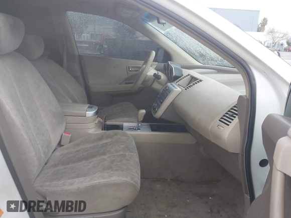 2007 Nissan Murano S with VIN JN8AZ08W77W636607, listed as a IAAI auction lot 41778534 with 187,821 mi miles and . Bid and sale history available at DreamBid. Image 5.