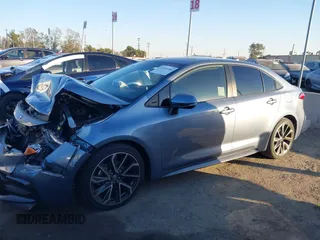 2022 Toyota Corolla SE with VIN JTDS4MCE9NJ082078, listed as a IAAI auction lot 41291406 with 57,202 mi miles and . Bid and sale history available at DreamBid. Image 14.